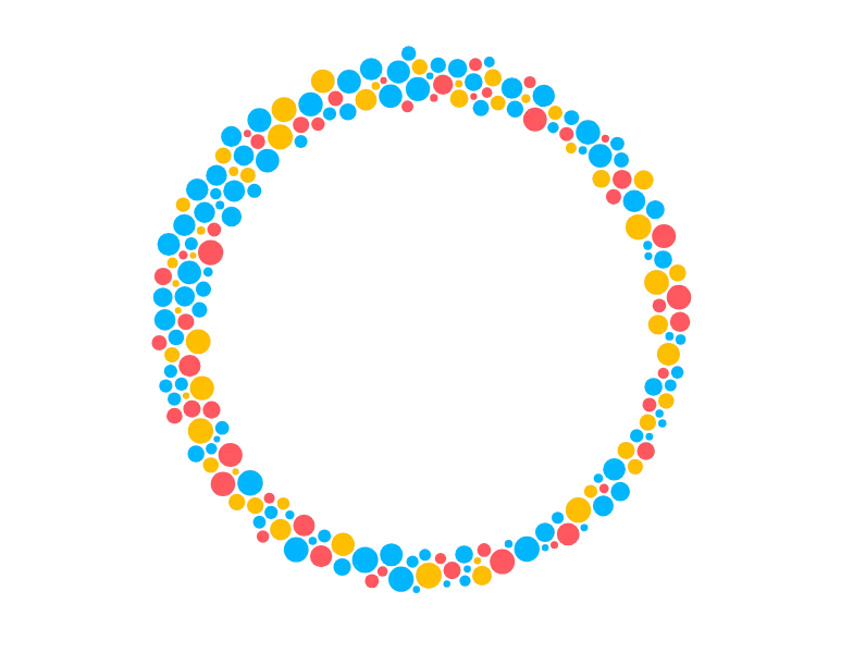 ForceSimulation - collision-detection